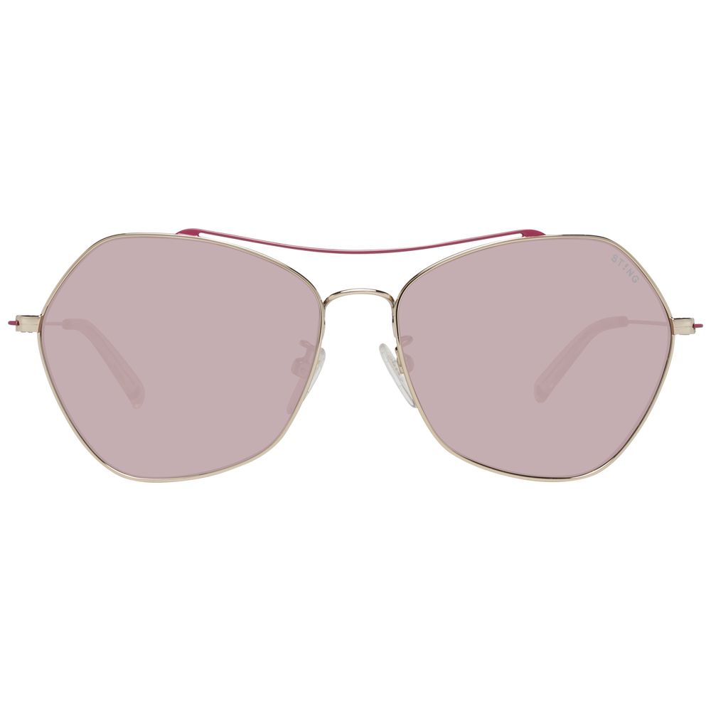 Multicolor Metal Sunglasses
