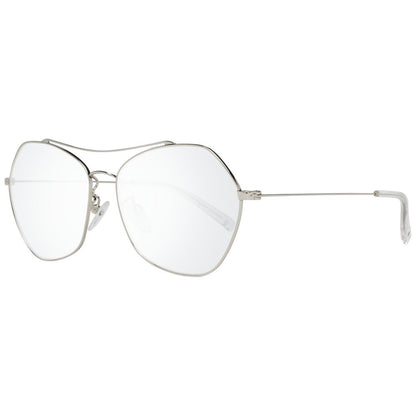 Gray Metal Sunglasses