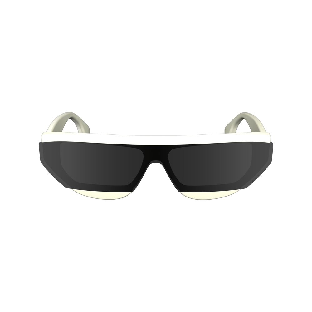 White Acetate Sunglasses