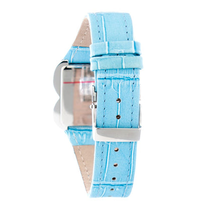 Blue Leather Dress Watch
