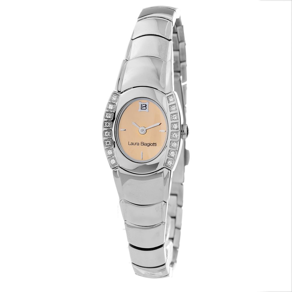 Silver Stainless Steel Dress Watch