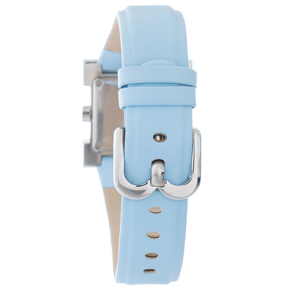Blue Leather Dress Watch