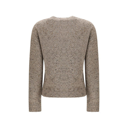 Beige Cashmere Cardigan