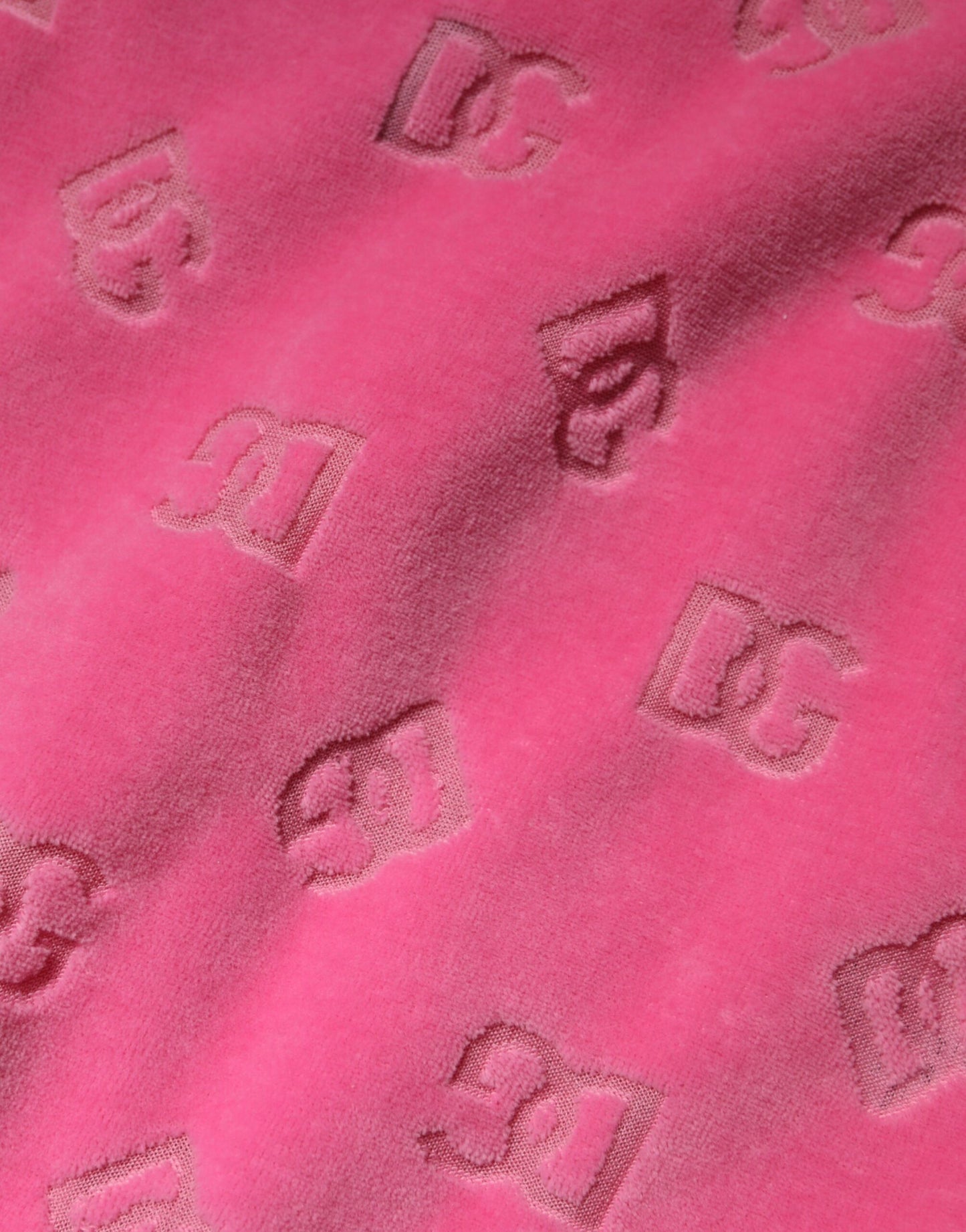 Pink Logo Monogram Long Sleeve Jumpsuit  Dress