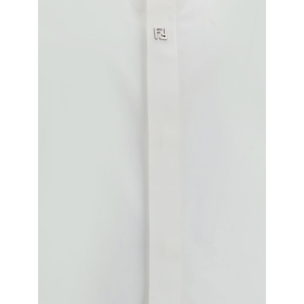 White Cotton Dress Shirt