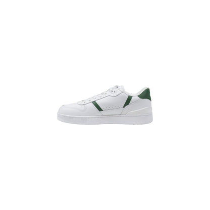 Green Leather Low Top Sneakers
