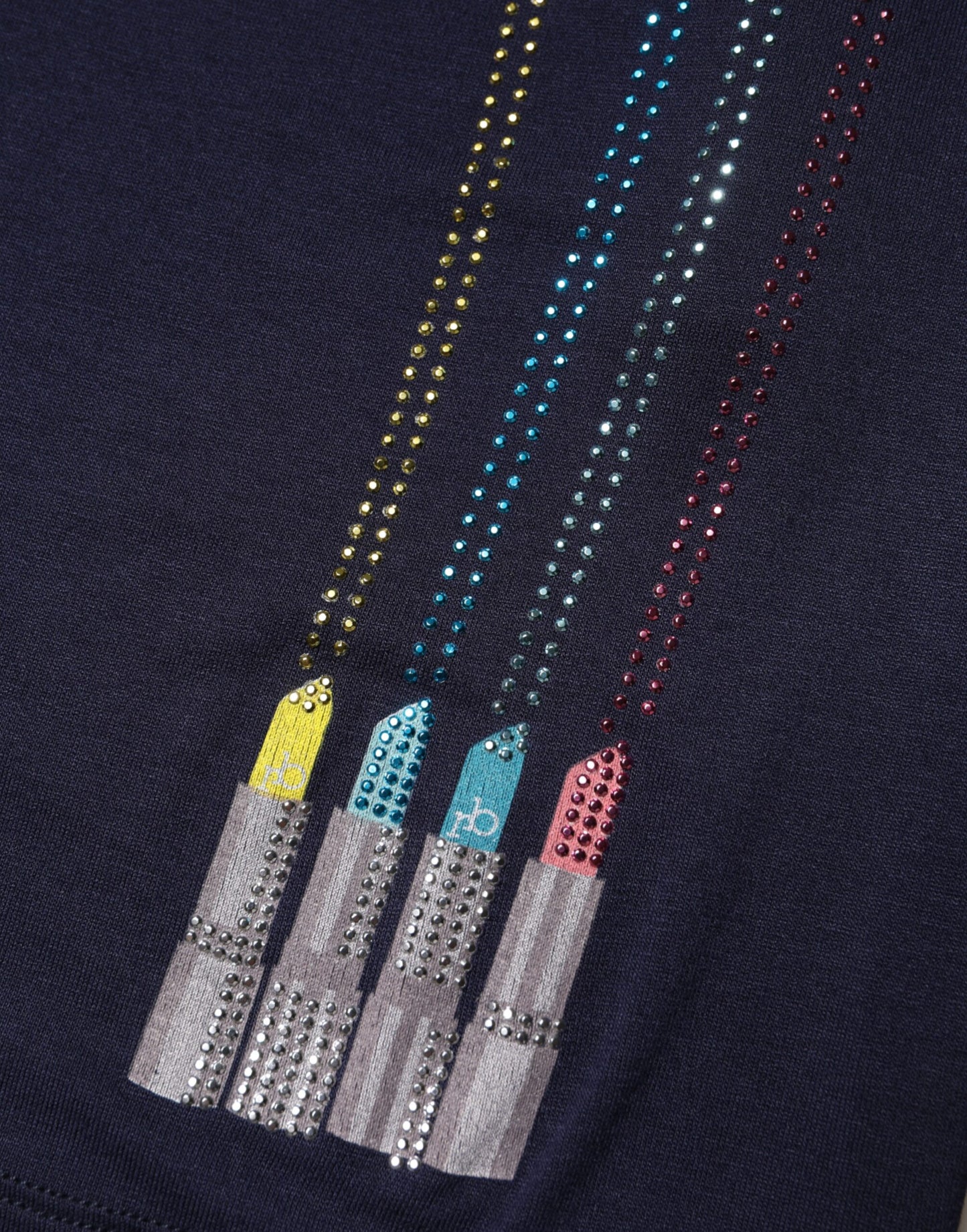 Blue Viscose Embellished Off Shoulder Mini Dress