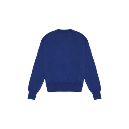 Blue Wool Sweatshirt