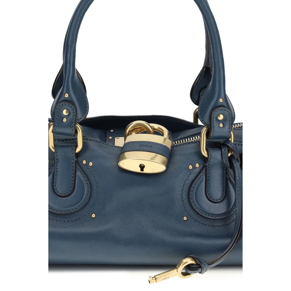 Blue Calf Leather Bos Taurus Shoulder Bag