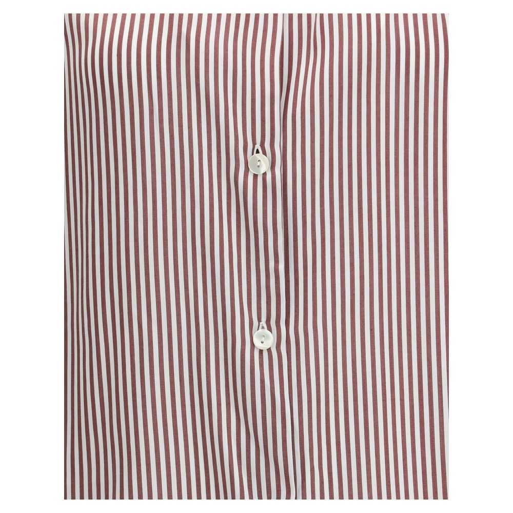 Bordeaux Viscose Pattern Shirt