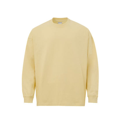 Yellow Cotton Sweatshirt
