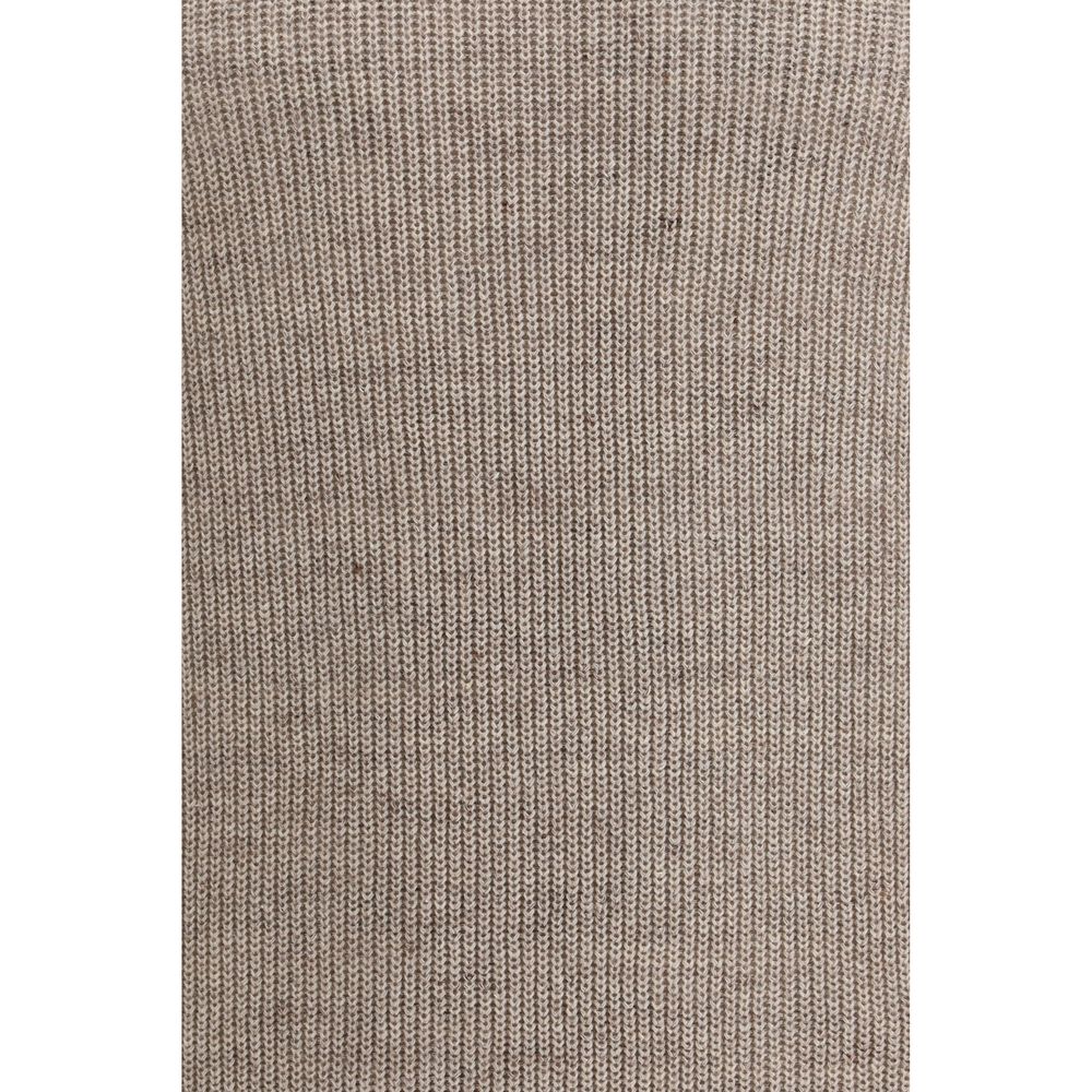 Beige Linen T-Shirt