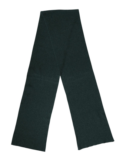 Green Cashmere Knitted Neck Wrap Shawl Scarf