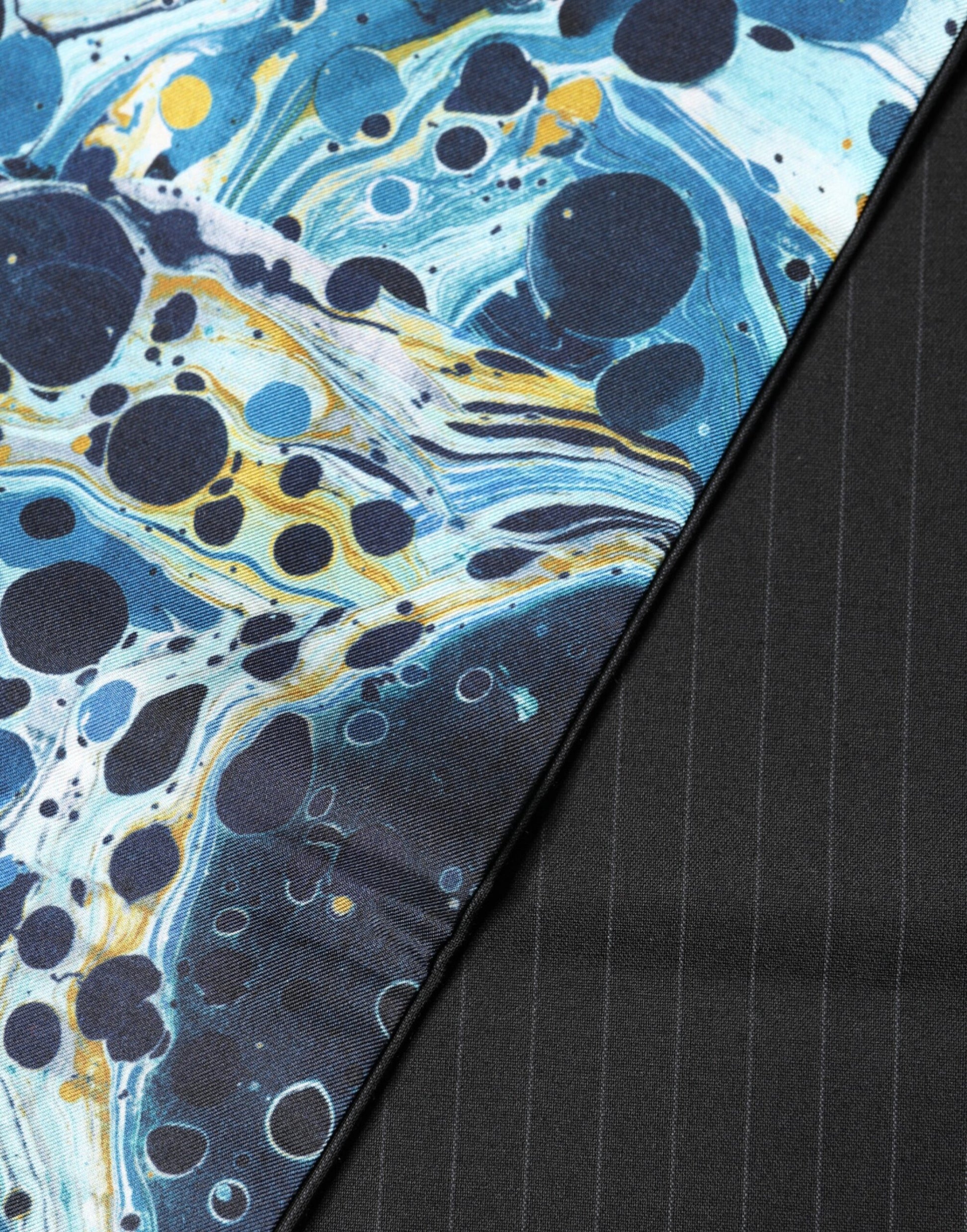 Multicolor Marble Neck Wrap Foulard Scarf