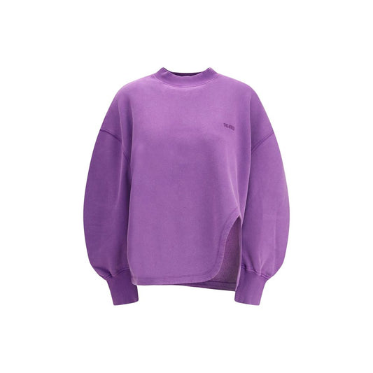 Purple Cotton Sweatshirt