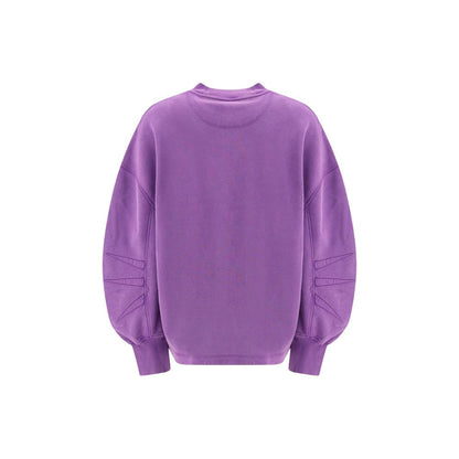 Purple Cotton Sweatshirt