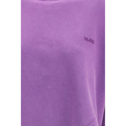 Purple Cotton Sweatshirt
