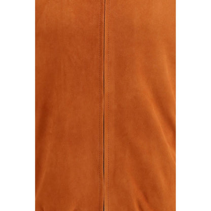 Red Calf Leather Bos Taurus Jackets And Coat