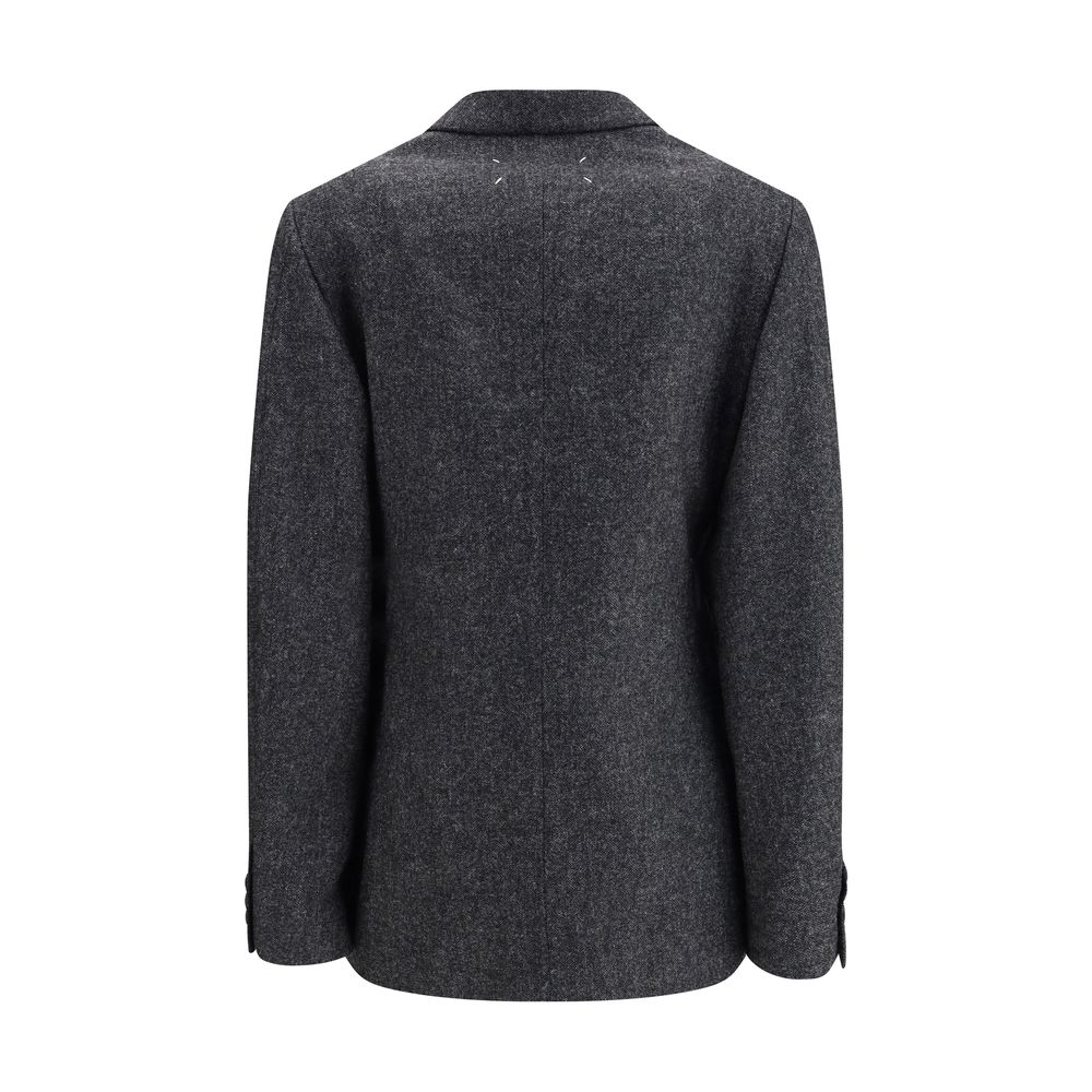 Gray Wool Blazer