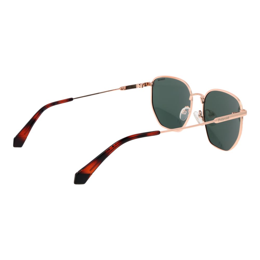 Rose Gold Metal Sunglasses