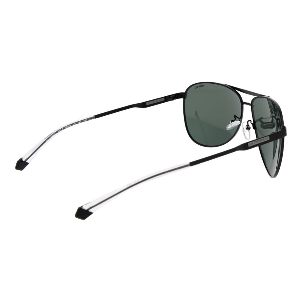 Black Stainless Steel Sunglasses