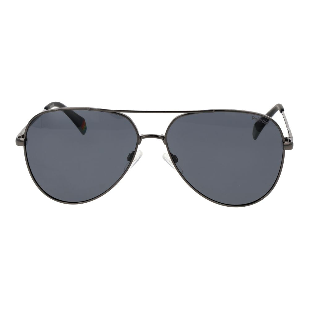 Gray Metal Sunglasses