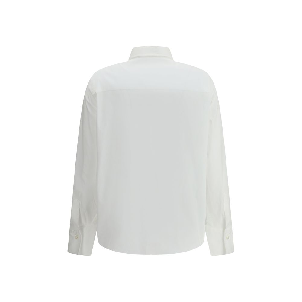 White Cotton Dress Shirt