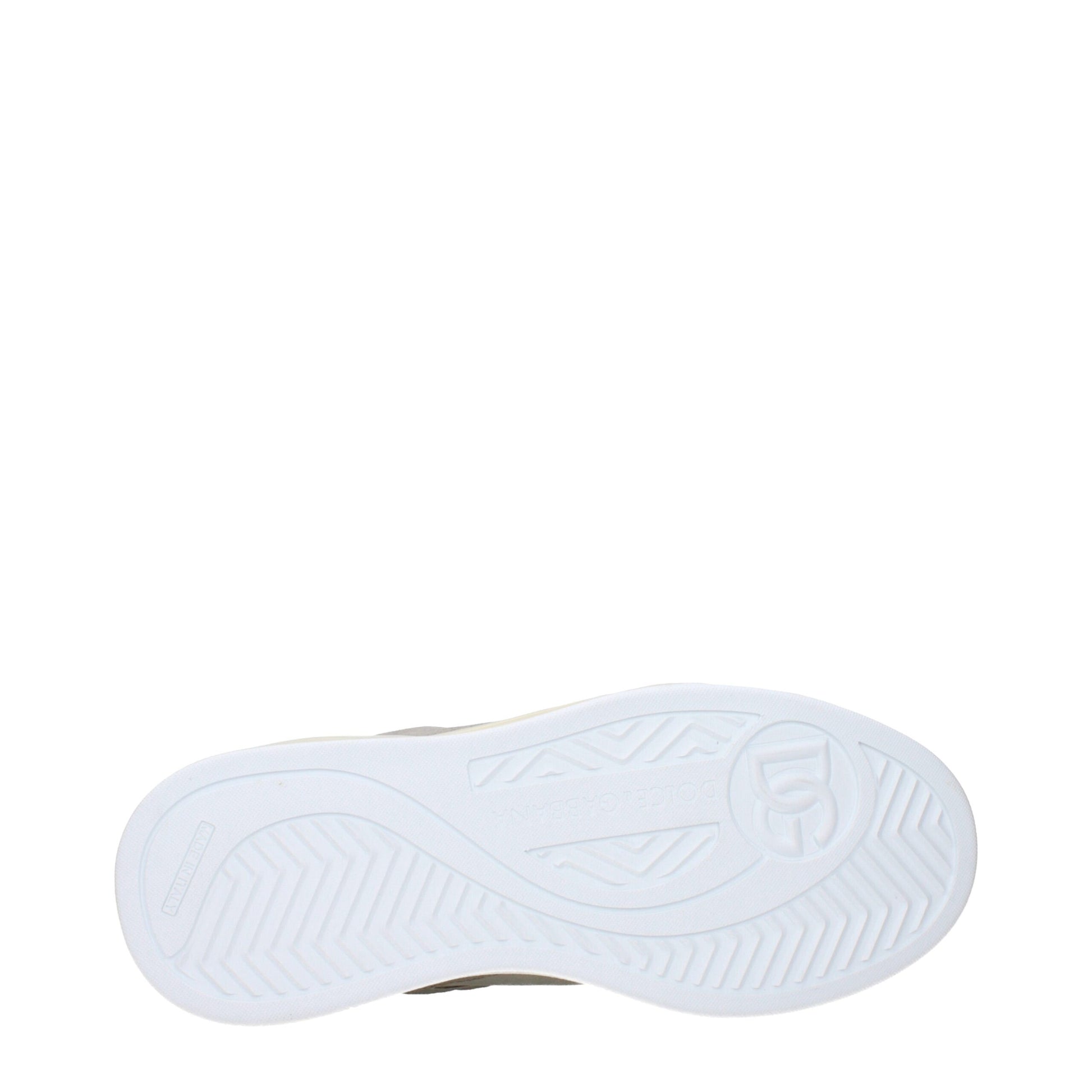 Beige Leather Low Top Sneakers