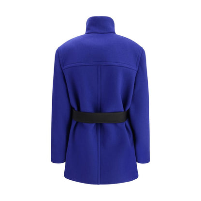 Blue Wool Coat