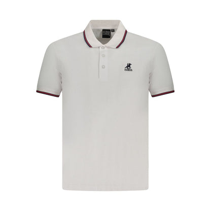 White Cotton Men's Polo Shirt
