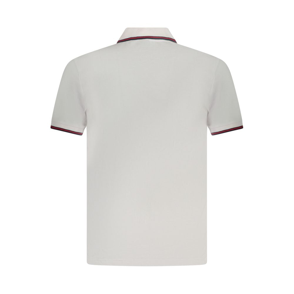 White Cotton Men's Polo Shirt