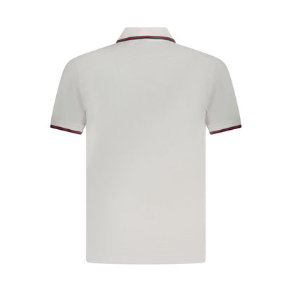 White Cotton Men's Polo Shirt