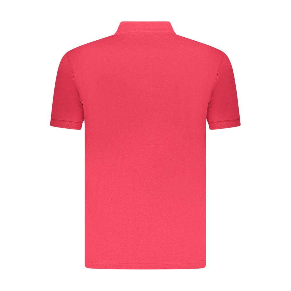 Red Cotton Polo Shirt
