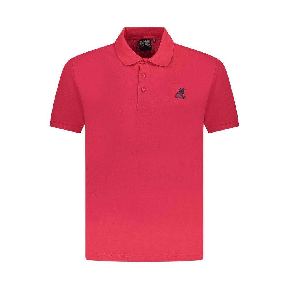 Rosso Cotton Men Polo Shirt