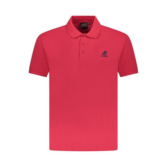 Rosso Cotton Men Polo Shirt
