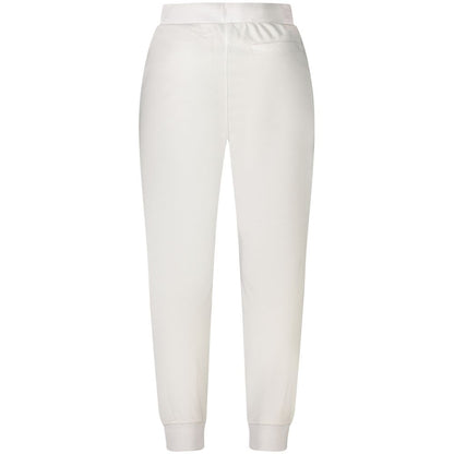 White Cotton Men's Track Pant