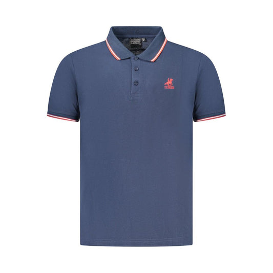 Blu Cotton Mens Polo