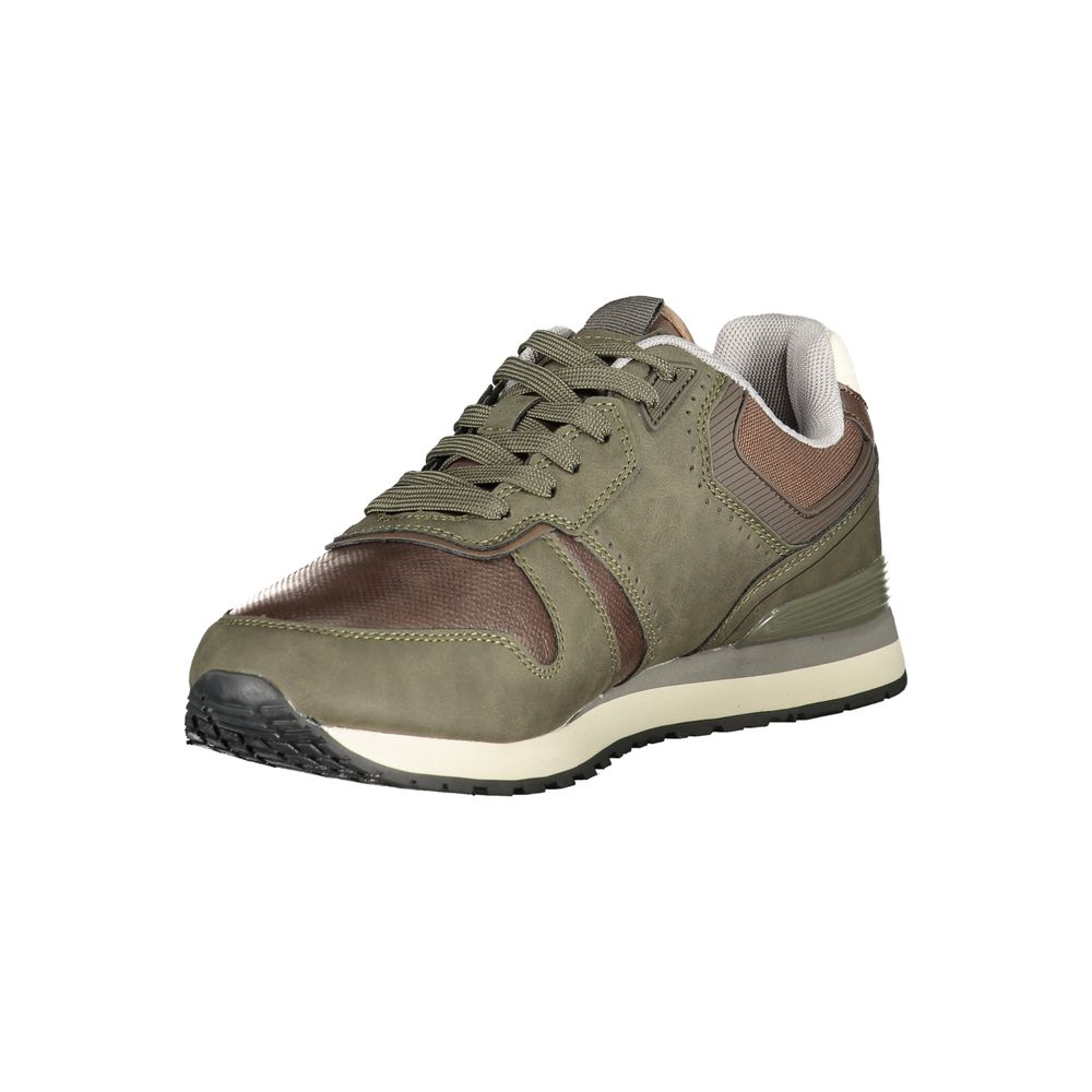 Verde Polyurethane Men Sneaker