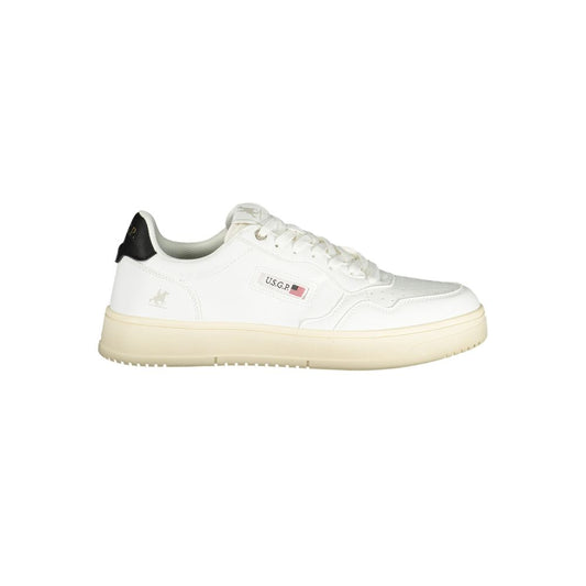 Bianco Polyurethane Men Sneaker