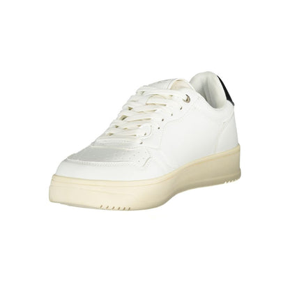 Bianco Polyurethane Men Sneaker