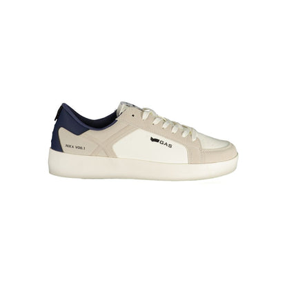 White Polyurethane Mens Sneaker
