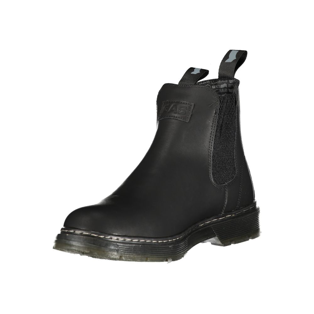 Nero Polyurethane Men Ankle Boot