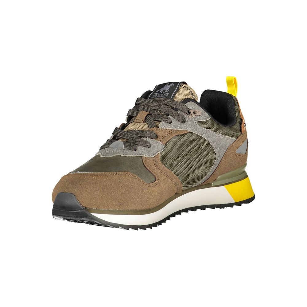 Verde Polyurethane Men Sneaker