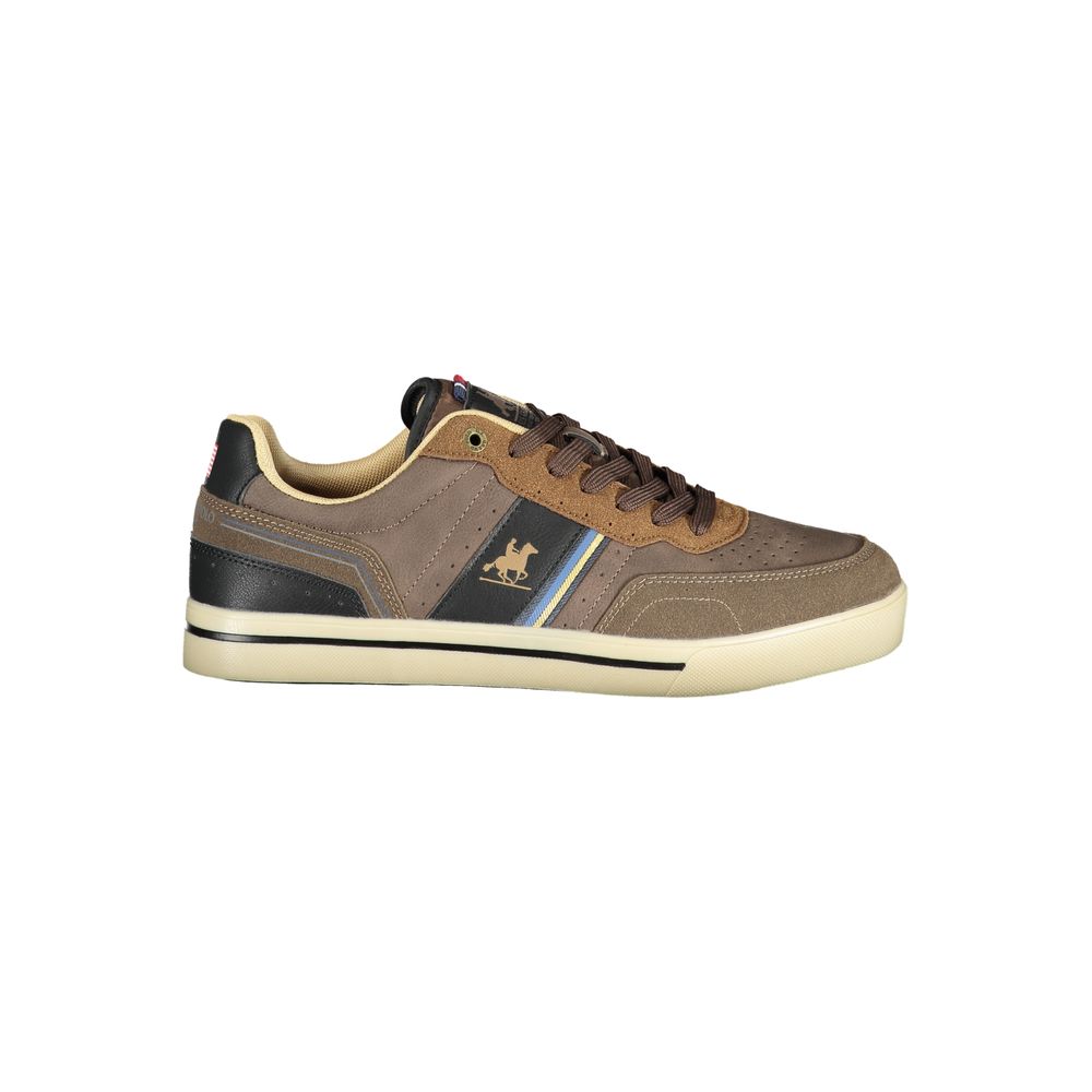 Marrone Poliuretano Men Sneaker