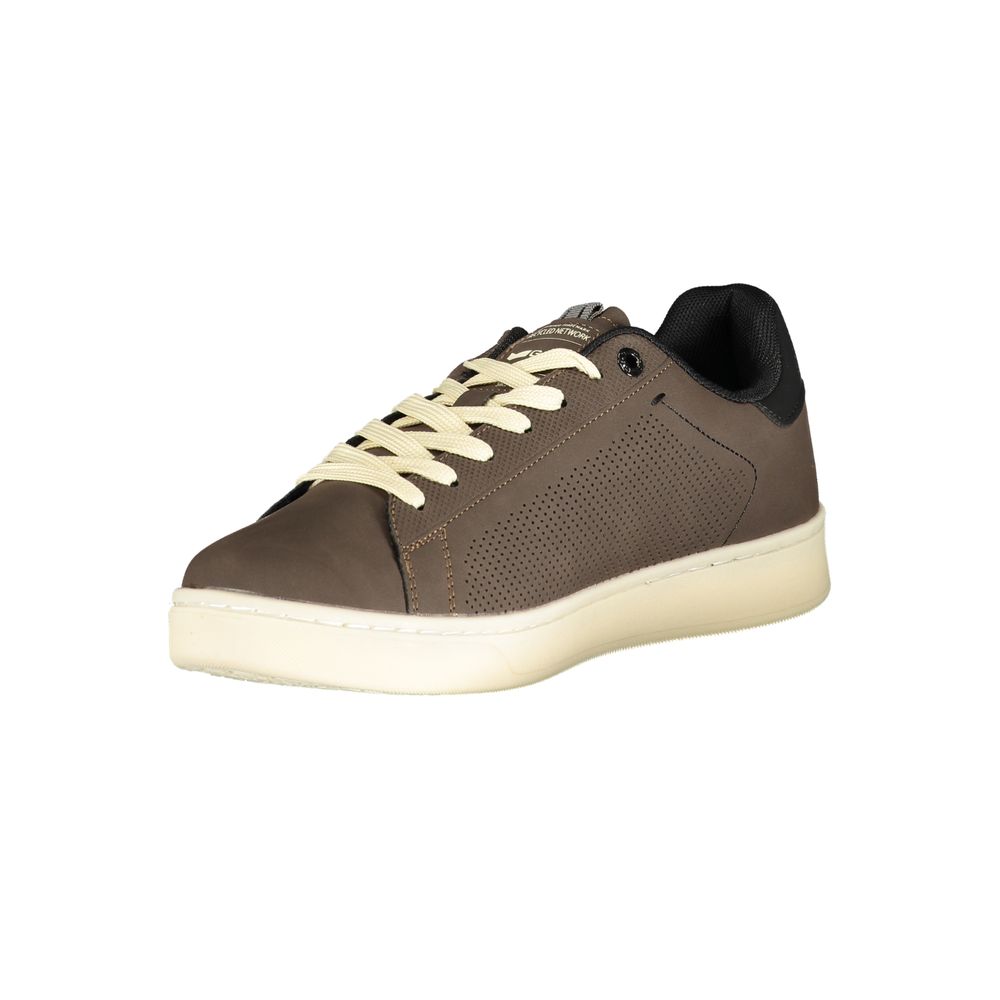 Marrone Poliuretano Men Sneaker