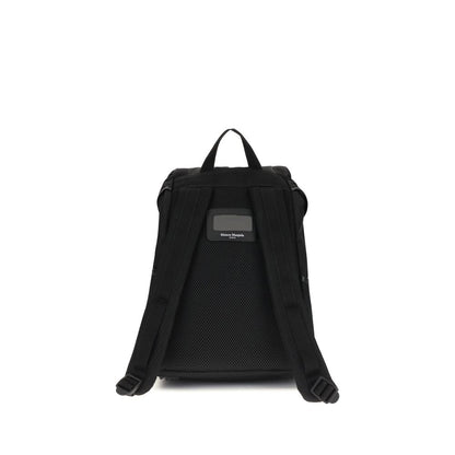 Black Polyamide Backpack
