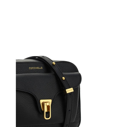 Black Calf Leather Bos Taurus Shoulder Bag