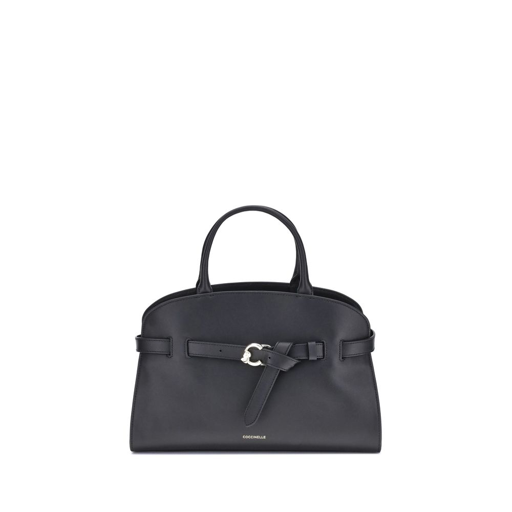 Black Calf Leather Bos Taurus Handbag