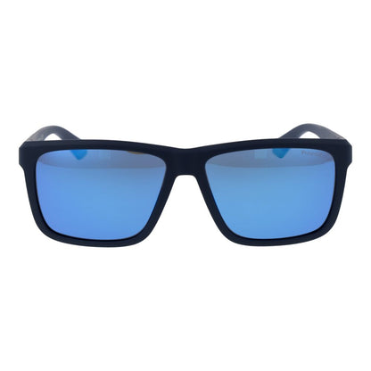 Blue Polycarbonate Sunglasses