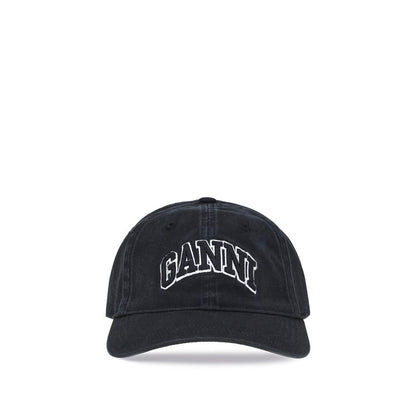 Black Cotton Cap (Baseball Hat)